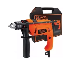 Taladro Percutor Black Decker Hd650k 13mm 650w Maletín Color Naranja Frecuencia 50 Hz