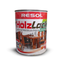 Laca Semi Mate Para Madera Resol X 4 Lts