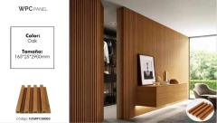 Revestimiento De Pared Wpc Simil Madera Muresco