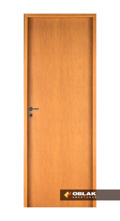Puerta Placa Oblak Cedro Marco Madera 80/10