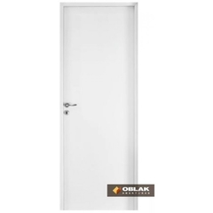 Puerta Madera Oblak Practika Blanca Marco Madera 80/10