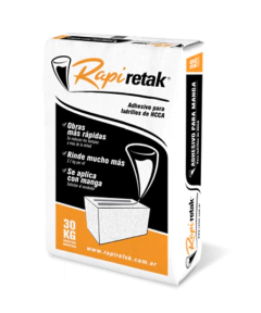 Rapi Retak Mortero Adhesivo Para Manga X 30 Kg