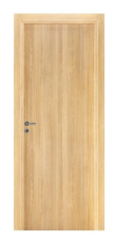 Puerta Oblak Tekstura Liso Roble Natural Marco Madera 70/10