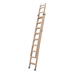 Escalera Madera Tipo Bombero Sin Fin N 8