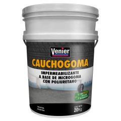 Venier Caucho goma Impermeabilizante x 20 Kg - comprar online