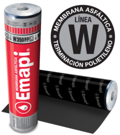 Membrana Asfaltica Emapi W450 PP Sin Aluminio 4mm