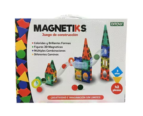 DITOYS MAGNETIKS 42 PIEZAS 2735