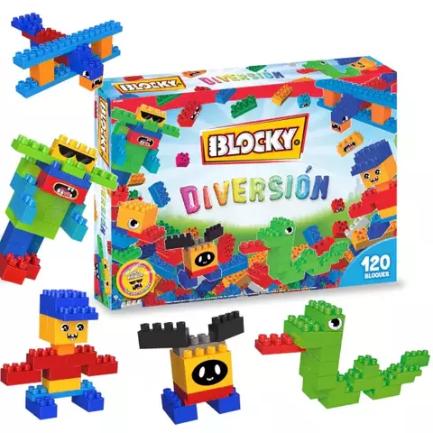 BLOCKY DIVERSION 120 PIEZAS ART 648
