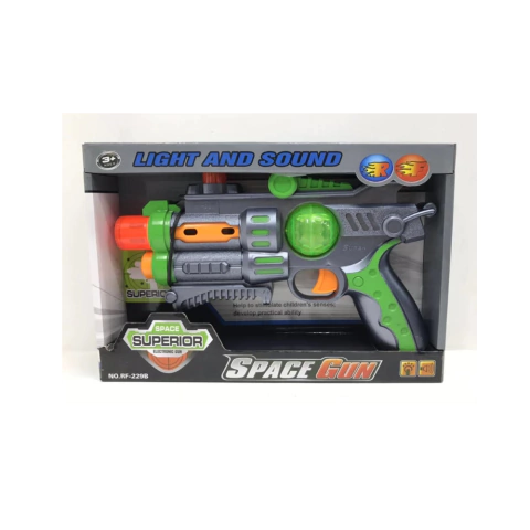 KK-PISTOLA ESPACIAL CON SONIDO Y LUCES 22297