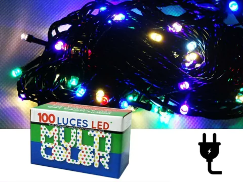 S - LUCES LED MULTICOLOR x 100