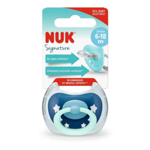 NUK CHUPETE SIGNATURE X1 6-18 M