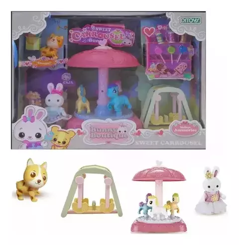 DITOYS BUNNY BOUTIQUE CARROUSEL 2553 - comprar online
