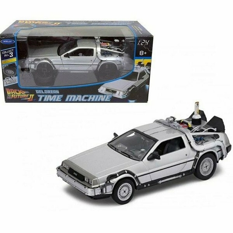 WELLY DELOREAN VOLVER AL FUTURO II BACK TO THE FUTURE (1:24) 22441