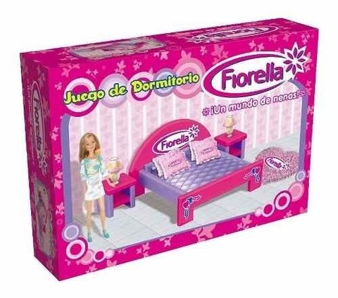 MR- JUEGO DORMITORIO PARA MUÑECA FIORELLA 80748