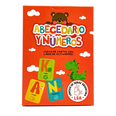 BARCO DE PAPEL JUEGO DE CARTAS ABECEDARIO Y NUMEROS