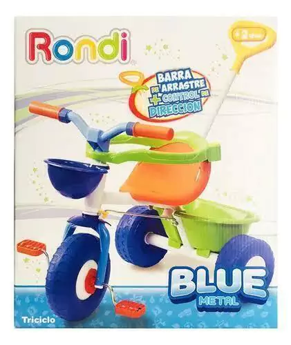 RONDI TRICICLO AZUL-BLUEMETAL 3075