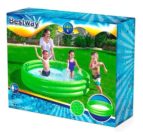 BESTWAY PILETA INFLABLE 3 AROS 51027