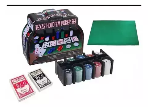 JUEGO SET DE POKER 201852