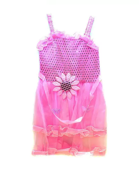 FD- DISFRAZ VESTIDO ROSA 2569