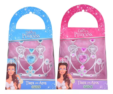 DITOYS PRINCESS TIARA CON AROS 2195