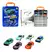 S- VALIJA METAL PARA GUARDAR AUTOS + 6 VEHICULOS 25-027