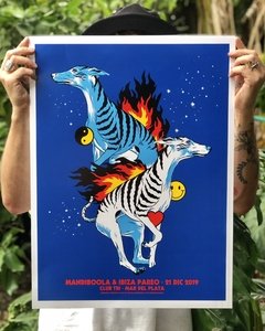 "Galgos en llamas"