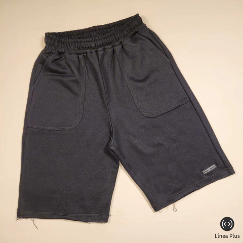 BERMUDA TWEEN TINOGASTA OVERSIZE NEGRO