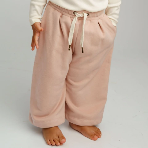 PALAZZO BABY RÚSTICO REARTES ROSA VINTAGE