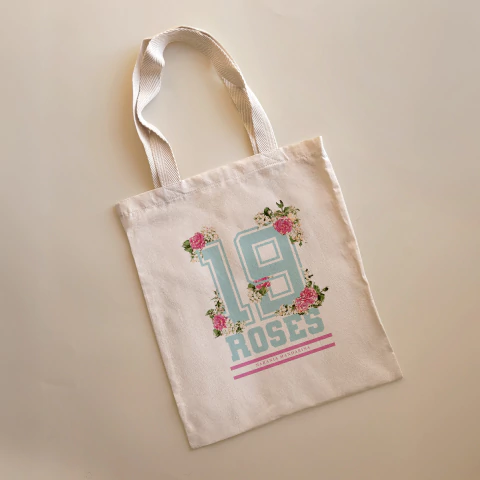 TOTE BAG ROSES