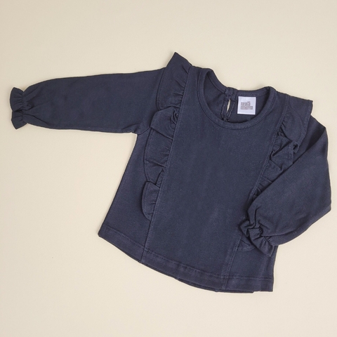 REMERA BABY BRADFORD NEGRO