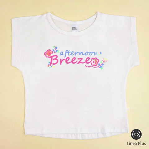 REMERA TWEEN TOLUCA BREEZE BLANCO PLUS