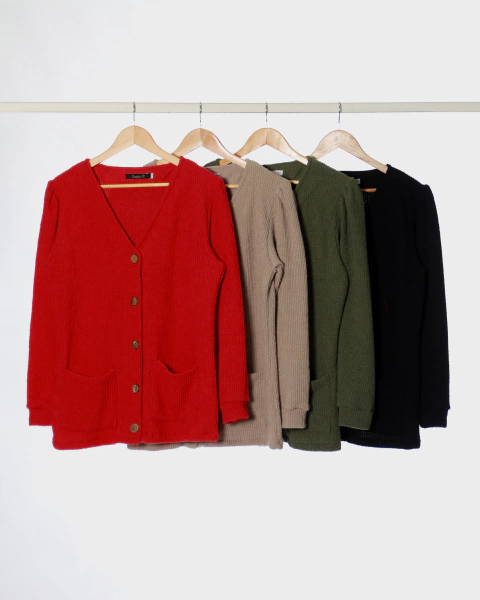 ART 3637 CARDIGAN LANA BOUCLE