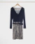 ART 1220 VESTIDO CON FALDA ANIMAL PRINT - comprar online