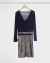 ART 1220 VESTIDO CON FALDA ANIMAL PRINT - FACTO TALLES GRANDES