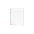 CUADERNO MOOVING 16X21 96 H. T/D RAYADO DAISY FRESH CELESTE - comprar online