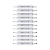 MARCADOR FILGO ALLOY X 48 U. 2 PUNTAS PERM. en internet