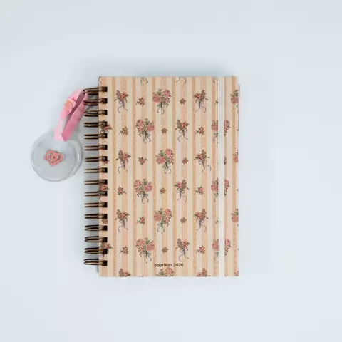 AGENDA PAPRIKA LA VIE EN ROSE N 8 SEMANAL C/E.