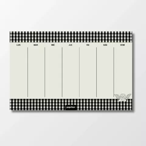 PLANNER PAPIKRA SEMANAL 18X28 C/IMAN EL AMOR - comprar online