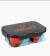 LONCHERA FOOTY PLEGABLE 1 COMPART. TAPA NEGRA - comprar online