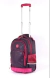 MOCHILA C/CARRO ELF 18" 6437 VIOLETA ESTRELLADA - comprar online