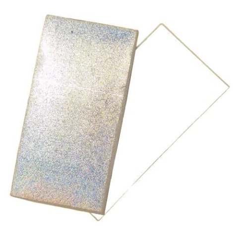 LOCO FOAM IRIDISAL LASER SILVER OVER WHITE (LFILSOWU)