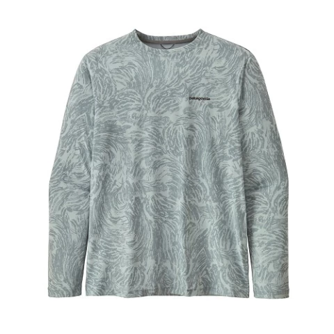 CAMISETA PATAGONIA L/S CAPILENE COOL DAILY FISH GRAPHIC SHIRT HOMBRE (52147)