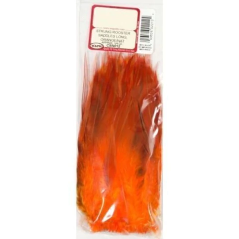 STRUNG ROOSTER SADDLES LONG ORANGE/NATURAL CSN012 (053526022124)