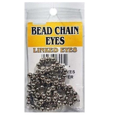 BEAD CHAIN EYES XL SILVER (EYB2526) (053526170054)