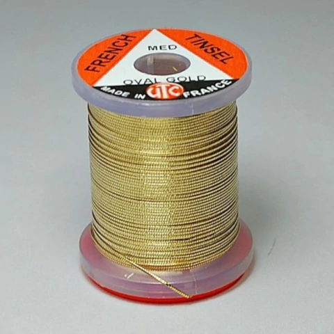 FRENCH TINSEL OVAL MEDIUM GOLD UTC (TSOG2)