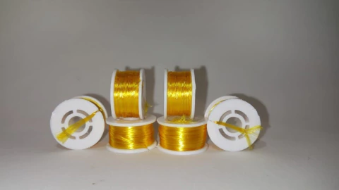 FLOSS 4 STD SMALL GOLD YELLOW (204541)