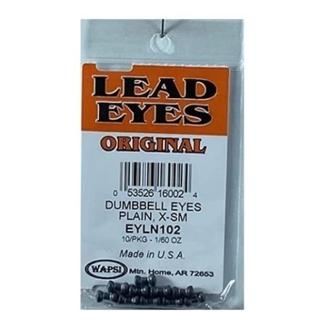 LEAD EYES DUMBELL PLAIN EYLN102 (053526160024)