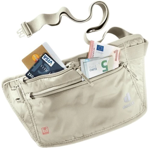 SUCURITY MONEY BELT II RFID BLOCK DEUTER (4046051103891)