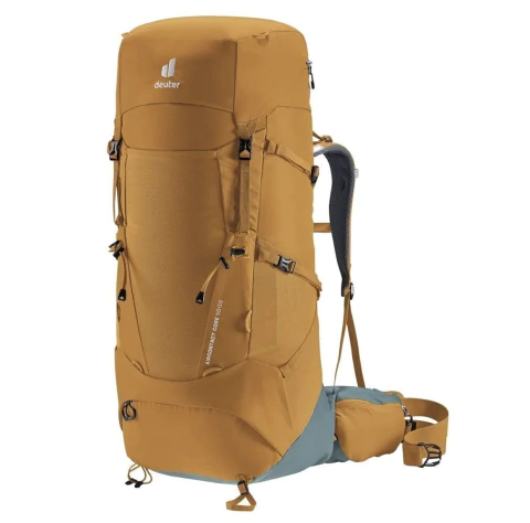MOCHILA DEUTER AIRCONTACT CORE 50+10- ALMOND/TEAL (4046051131498)