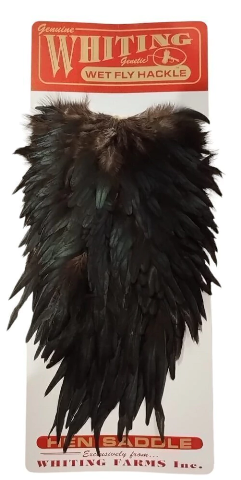 HEN SADDLE WHITING BLACK (92802008) (616044101230)